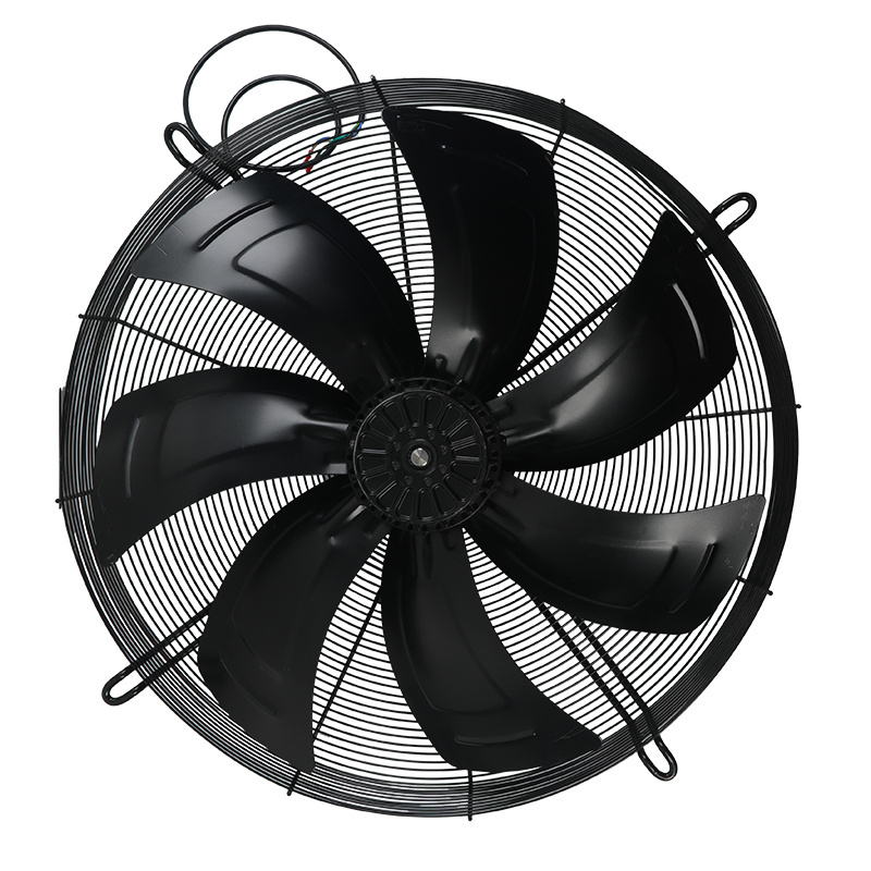 Outdoor Unit Industrial Fans Axial Exhaust 4000 Cfm 630mm 300mm 450mm  220v Ventilation Fan For Cold Storage Ac Unit