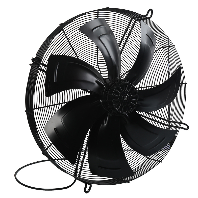 Outdoor Unit Industrial Fans Axial Exhaust 4000 Cfm 630mm 300mm 450mm  220v Ventilation Fan For Cold Storage Ac Unit