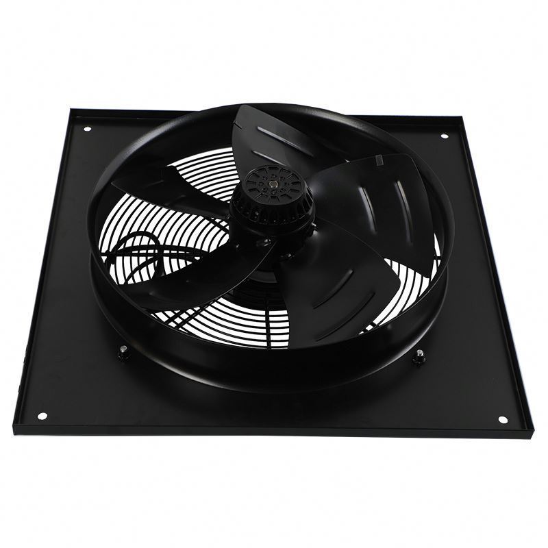 Factory Supply 400mm YWF-400 220V 4200~6700CFM Square High Quality Ceiling Fan Magnet Fan External Rotor Fan