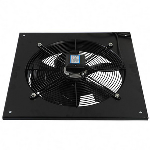 Factory Supply 400mm YWF-400 220V 4200~6700CFM Square High Quality Ceiling Fan Magnet Fan External Rotor Fan