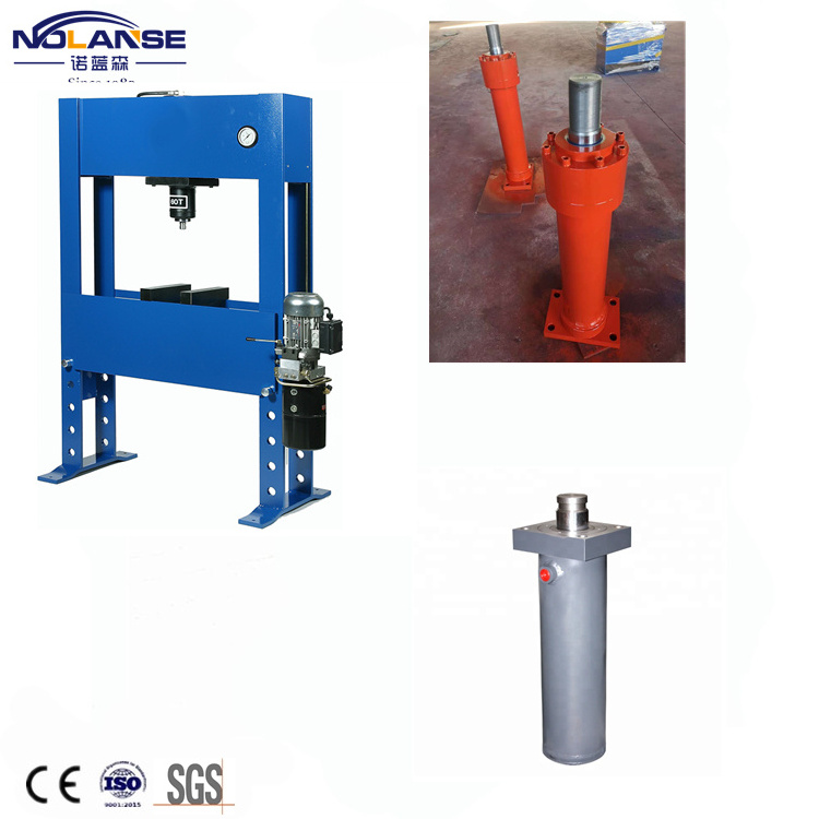 Single Acting Hydraulic Cylinder For Hydraulic Press Machine 50 Tons