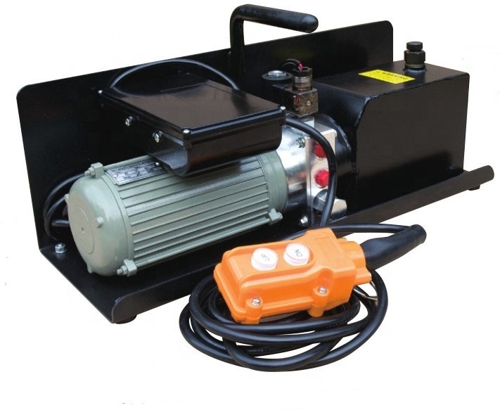 Factory Hydraulic Power Unit For Single Acting Flying Wing Vehicle Logistics Box Truck Price