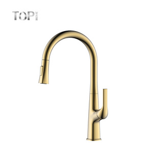 Factory Direct Sales Restaurant Basin Countertop Kitchen Sink Gold Faucet