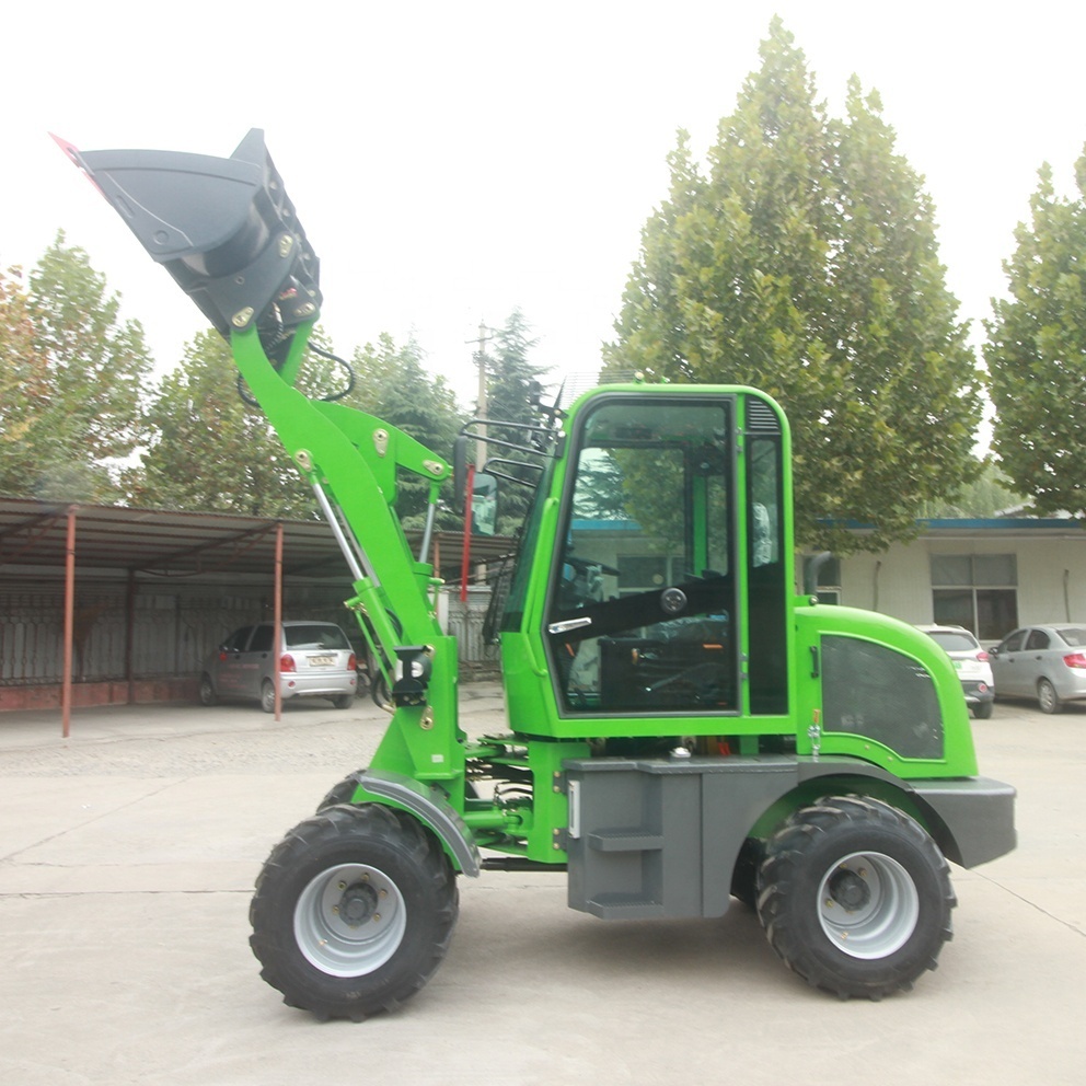 Brand New 4x4 Mini Loader Wheel Loader 0.8Ton Avant Mini Wheel Loader For Sale Price