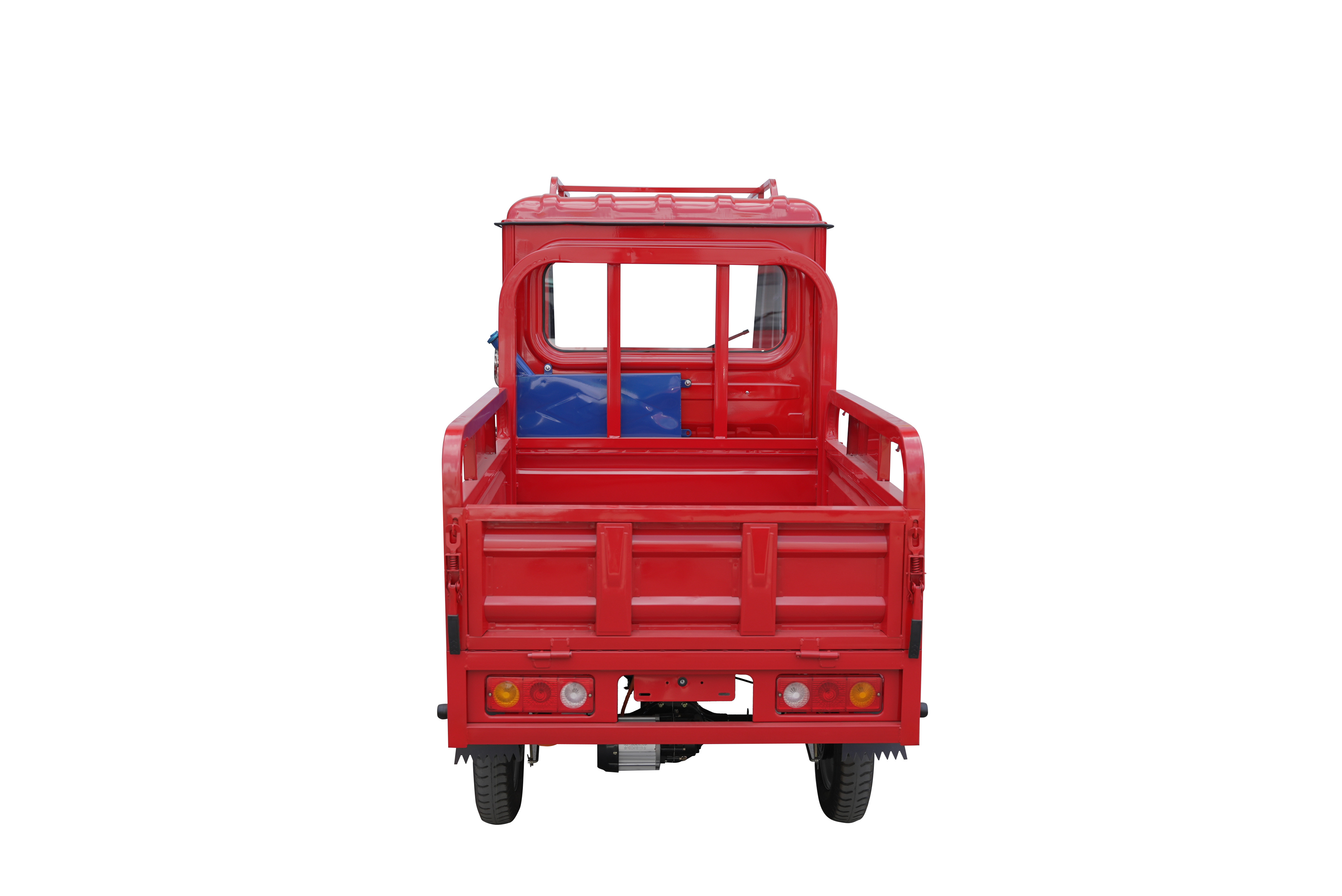 Closed Cabin Electric 3 Wheel Pickup Cars For Cargo Three Wheel Cargo Tricycle Electric Motorcycle Van