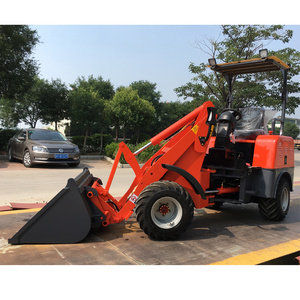 Battery Operated Farm Garden Use 4 Wheel Drive Electric Mini Loader Made In China