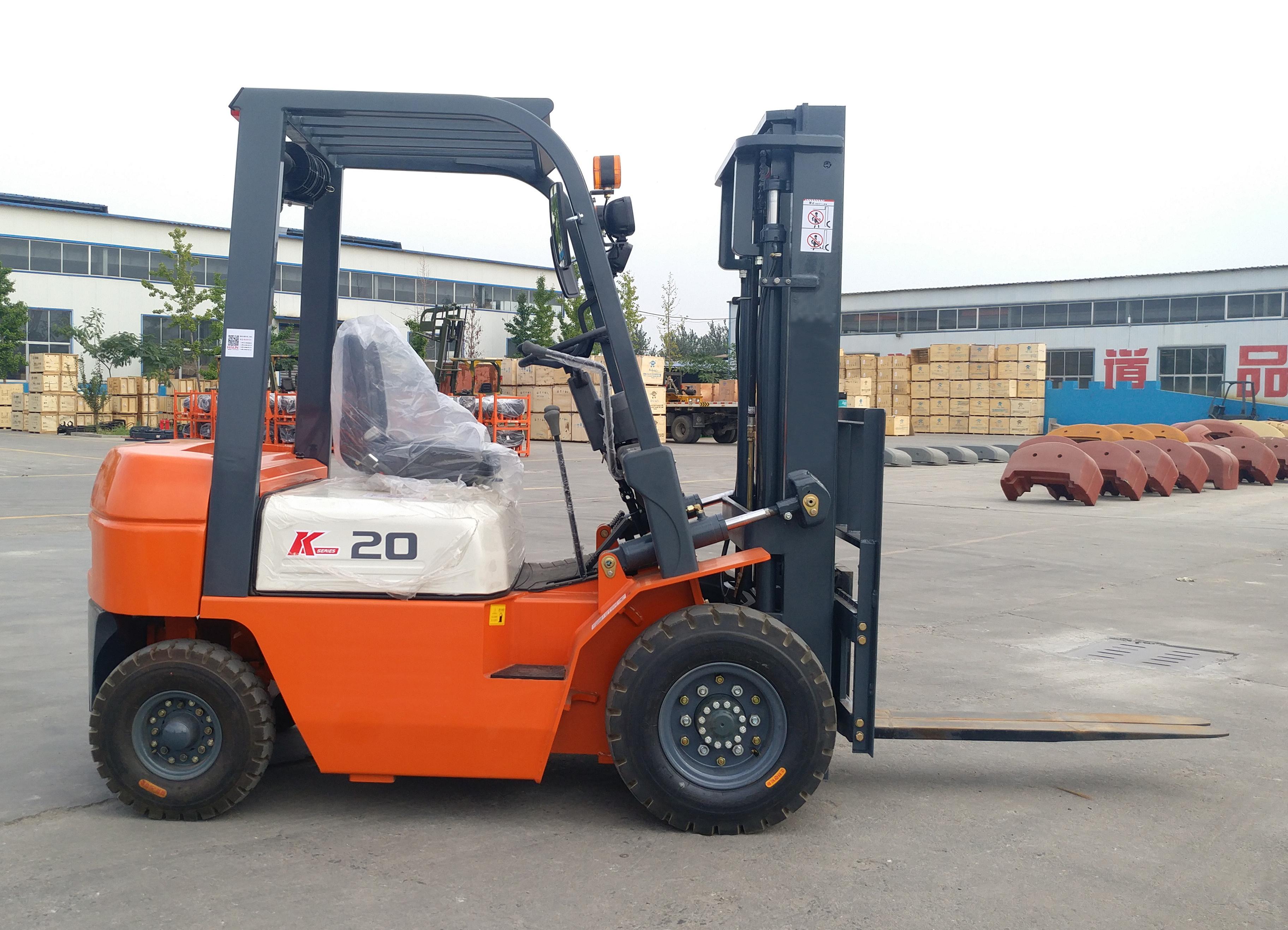 Xinchai Engine CE Approved 2ton 3ton 3.5ton Diesel Forklift Trucks Isuzu engine for option