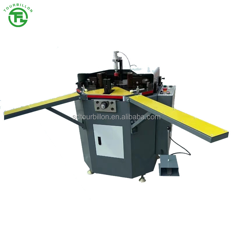 aluminum profile single head Aluminum windows making machine hydraulic corner crimping machine for sale