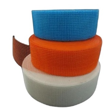 Glass Fiber Self-adhesive Mesh Belt For Repairing Drywall Cracks Fiber Glass Drywall Joint Tape Manufacturer