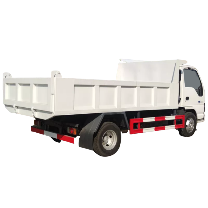 mini ISUZU LHD dump tipper truck 4KH1CN engine bottom price China manufactured 2T dump truck for dirt soil domestic wastes