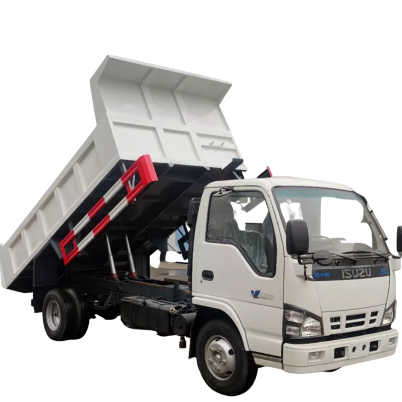 mini ISUZU LHD dump tipper truck 4KH1CN engine bottom price China manufactured 2T dump truck for dirt soil domestic wastes