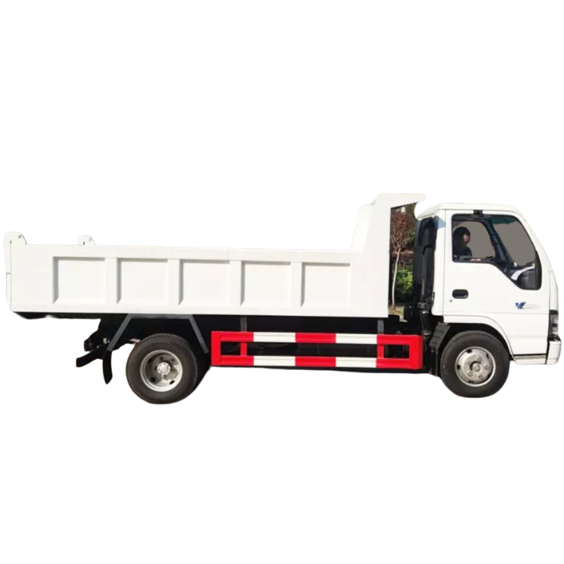 mini ISUZU LHD dump tipper truck 4KH1CN engine bottom price China manufactured 2T dump truck for dirt soil domestic wastes