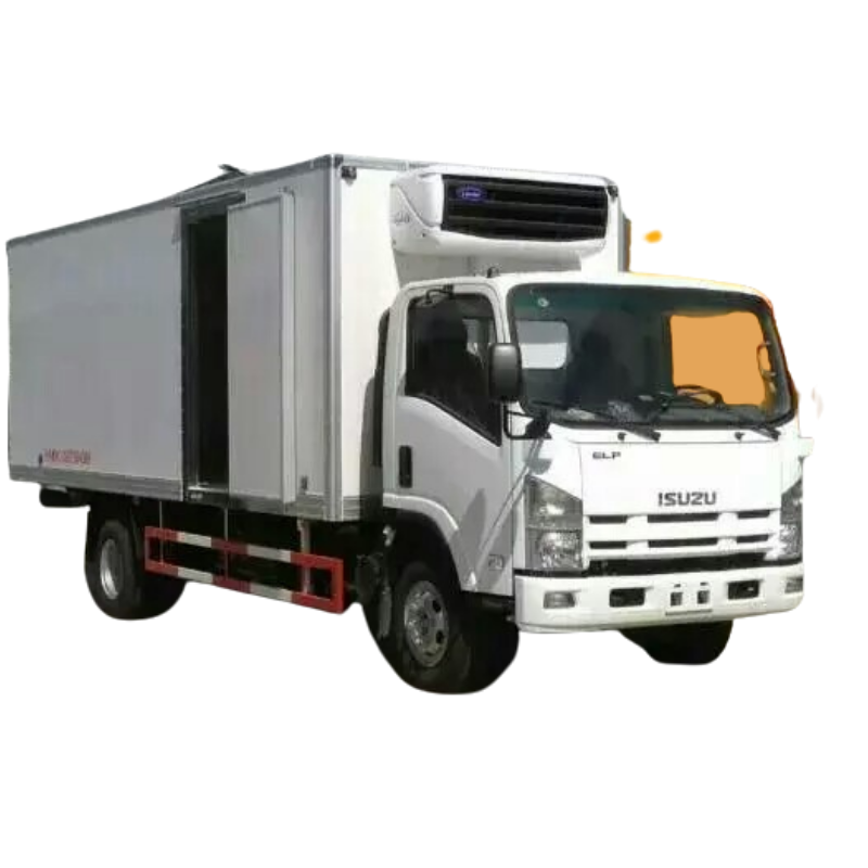 5T-7T ISUZU 700P refrigerated truck for sale new Kingthermo Truck Refrigeration Units light duty reefer van box truck price