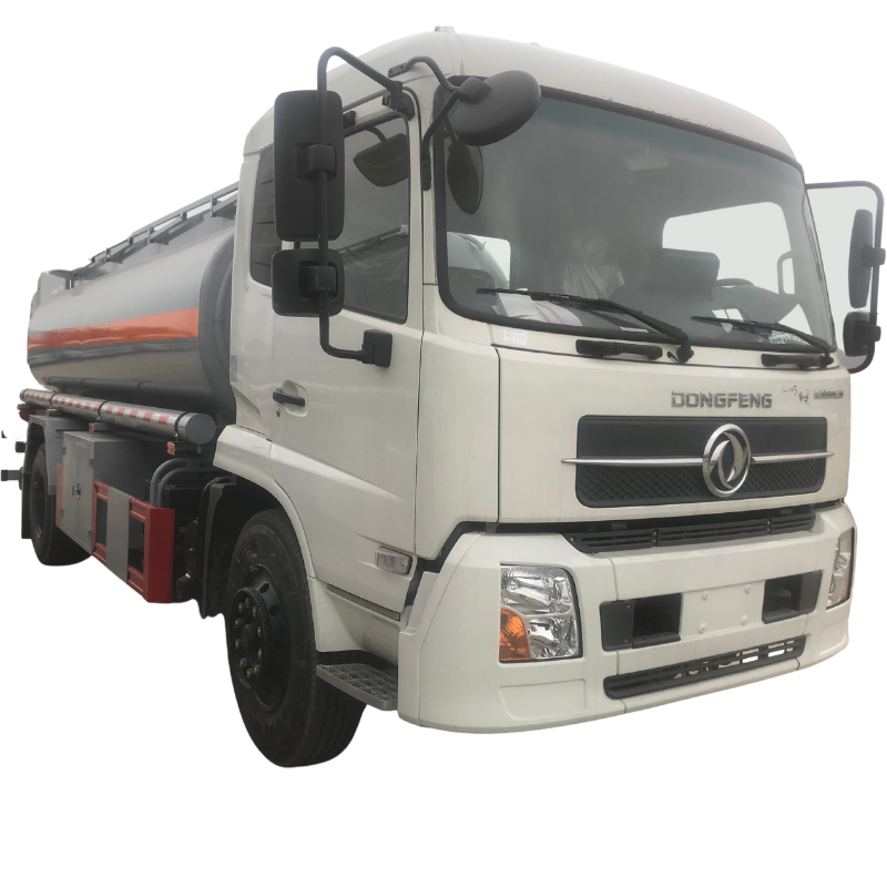 new Euro 5 15000Liters oil refueler tanker truck DONGFENG KINGRUN 4000gallons mobile fuel bowser vehicle Cummins engine price