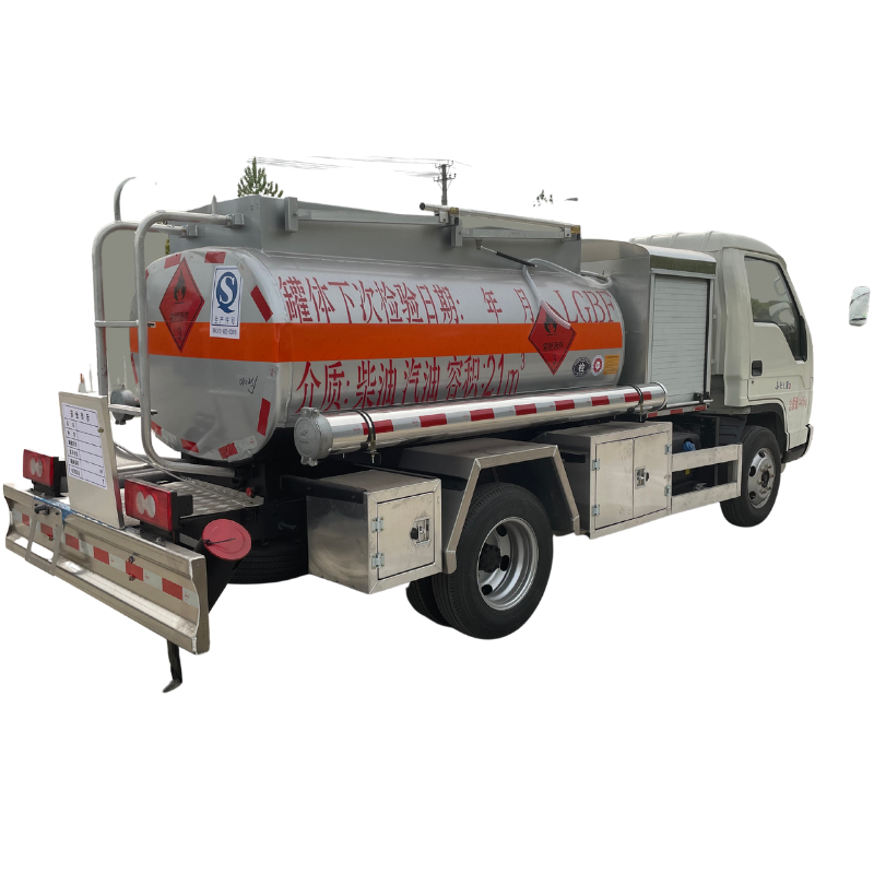 factory direct sale good price mini forland fuel bowser tanker truck new China manufactured 2100L oil refueler dispensing truck