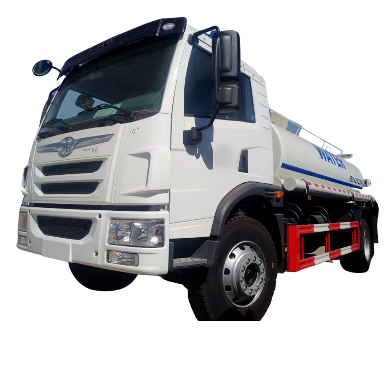 bottom price new 10,000L FAW Water pump truck for sale drinking water tanker 3000gallons water bowser tanker truck price