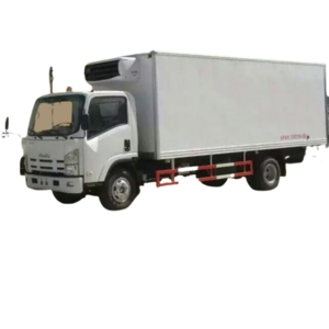 5T-7T ISUZU 700P refrigerated truck for sale new Kingthermo Truck Refrigeration Units light duty reefer van box truck price