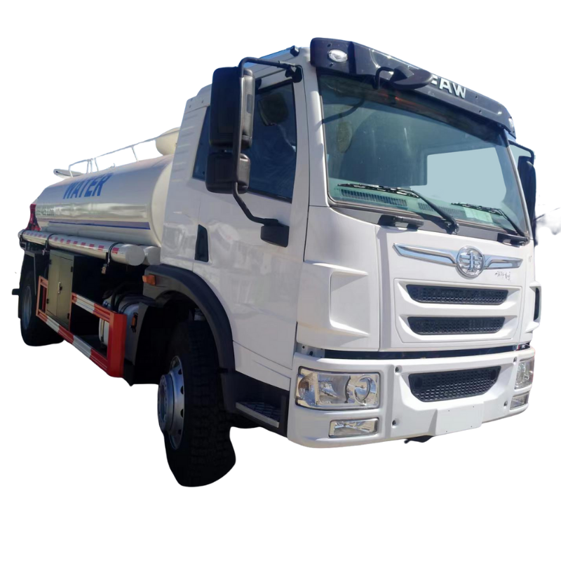 bottom price new 10,000L FAW Water pump truck for sale drinking water tanker 3000gallons water bowser tanker truck price