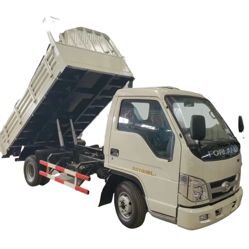 bottom price mini forland LHD diesel dump tipper truck for sale Factory sale price sand 3T coal wastes delivery dump truck