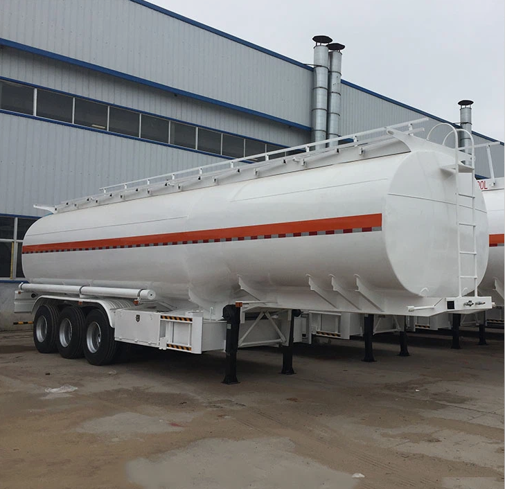 High Quality 42000 Liter Fuel Tank Tanker Semi Trailer 40 Ft Oil Tank Gas semi trailer for Sale