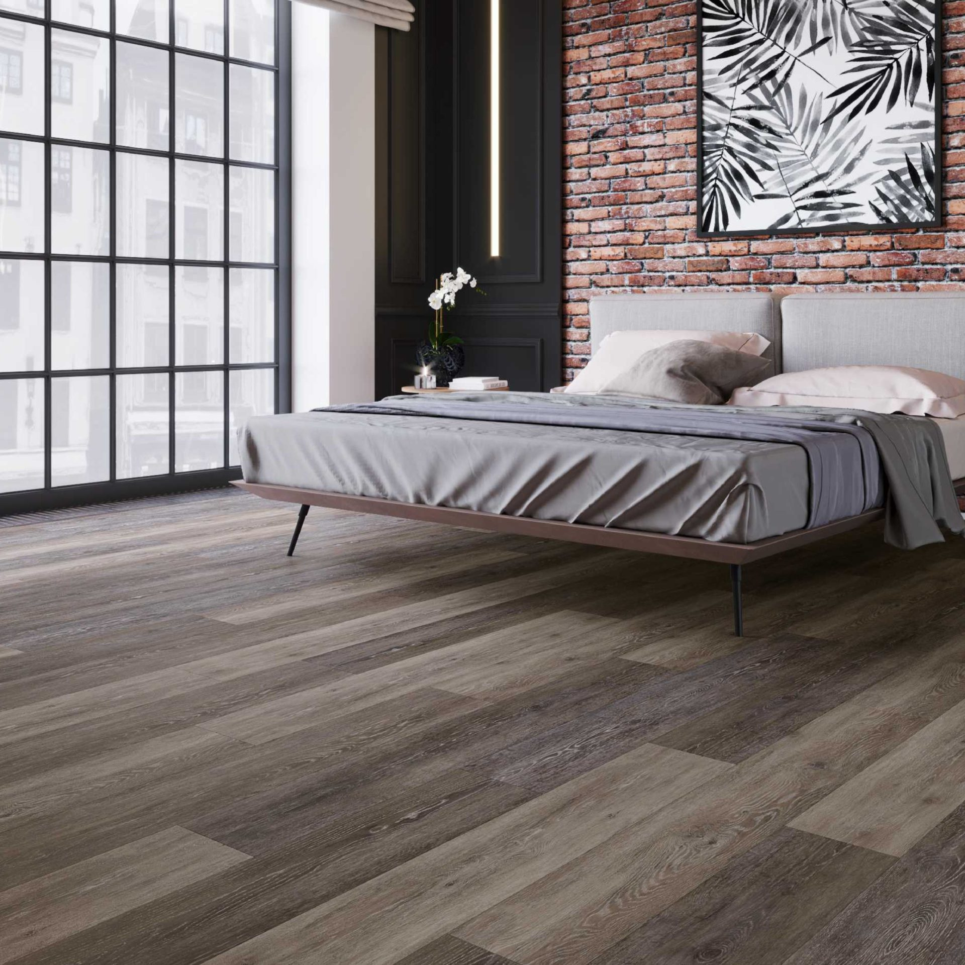 TAP & GO Mdf Laminate Flooring 7mm 8mm Laminate Wood Flooring