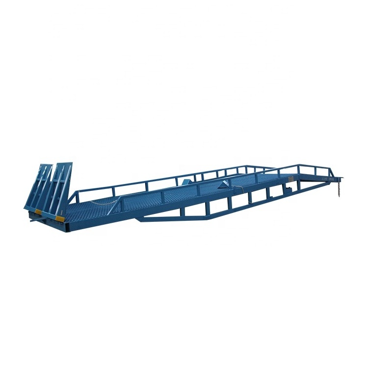 15Ton Hydraulic Loading Ramp Container Yard Ramp Custom Size Lift Container Ramp For Forklift