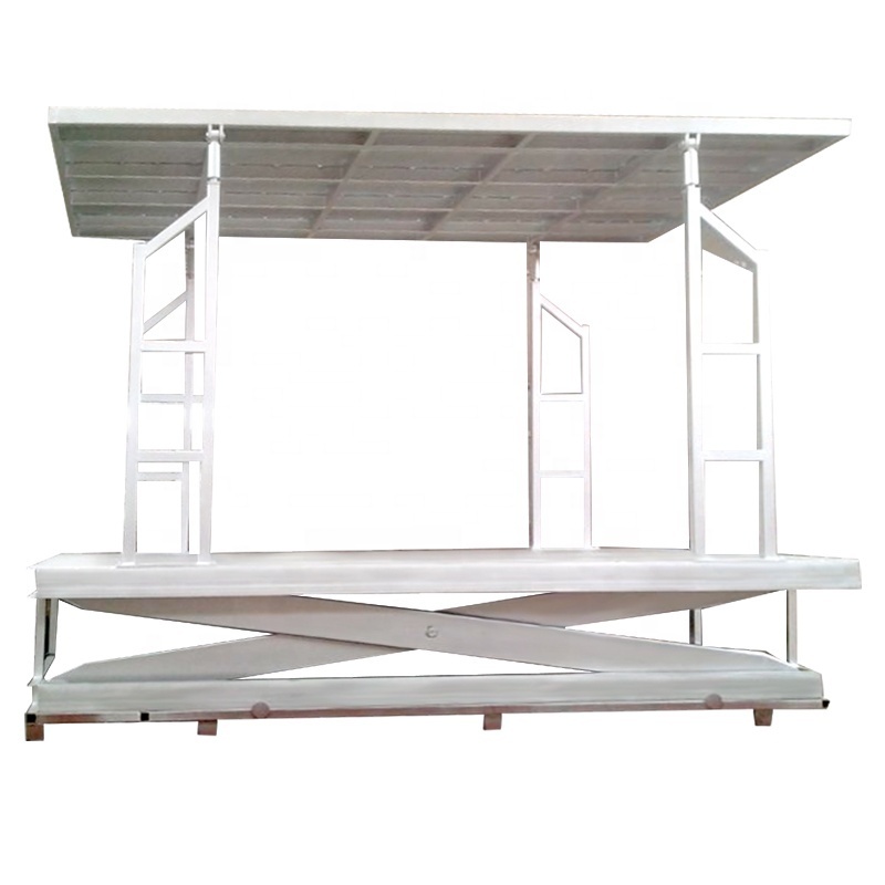 Hydraulic double parking car lift underground parking lift price