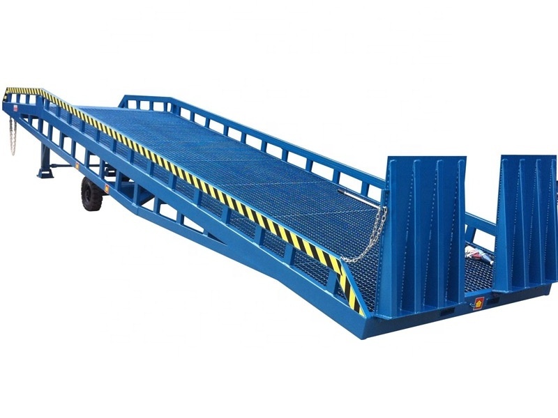 15Ton Hydraulic Loading Ramp Container Yard Ramp Custom Size Lift Container Ramp For Forklift