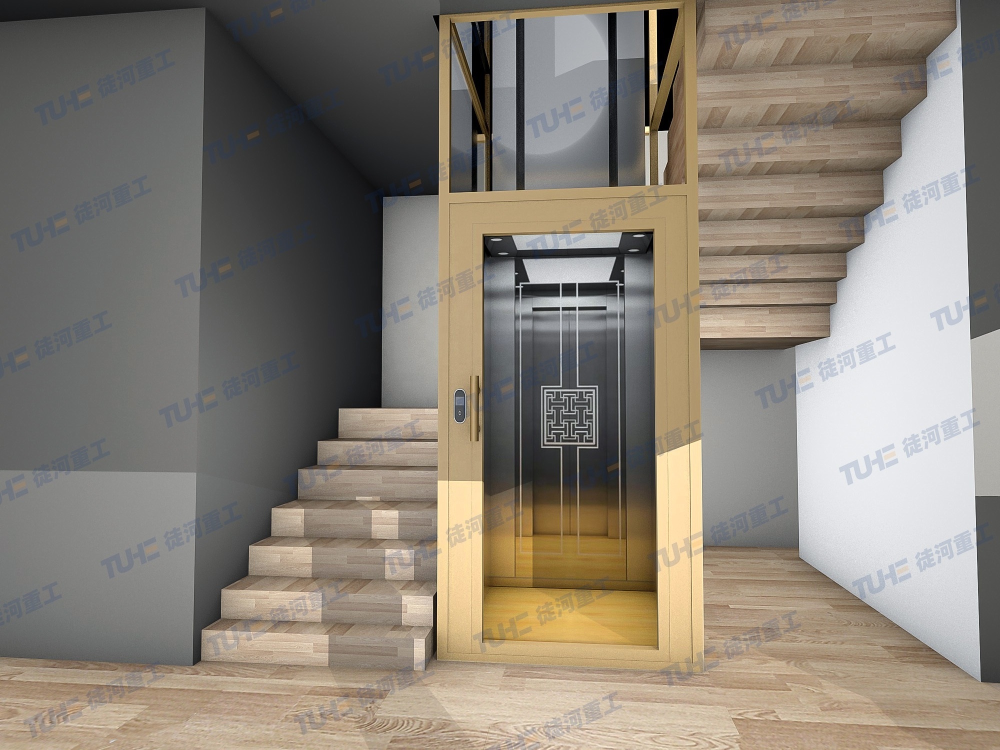 Customized Household Elevators Manned Elevator passenger lifts