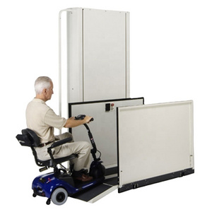 TUHE hydraulic wheelchair lift home vertical elevators small elevators for homes lifting platform for disabled people