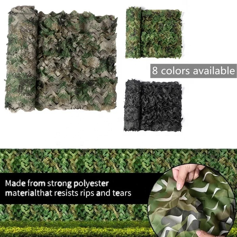 TJ-OUTDOORS Outdoor Oxford camo netting Concealed Nets Multicam Camouflage Shading Net