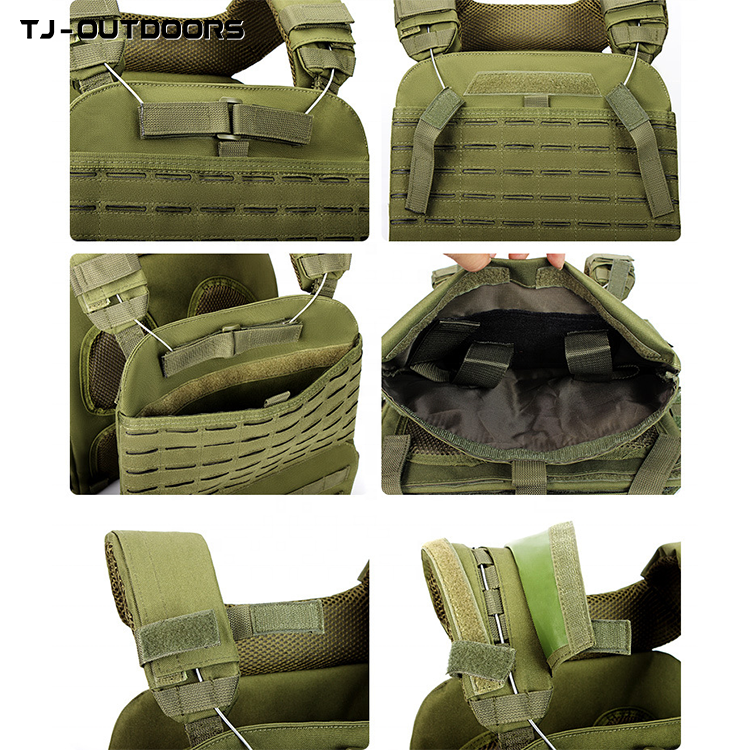 High-intensity protective work tool vest Molle big and tall  ocp   tactical carrier vest 6xl tactical vest