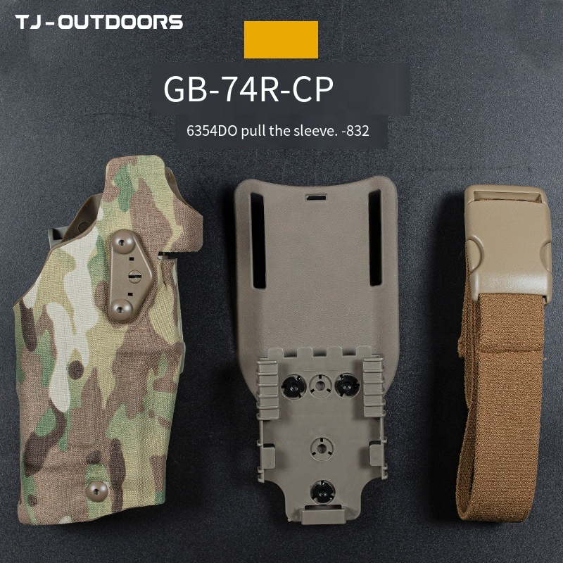 Tactical holster GL17 19, X300U Flashlight Tactical Hunting holster