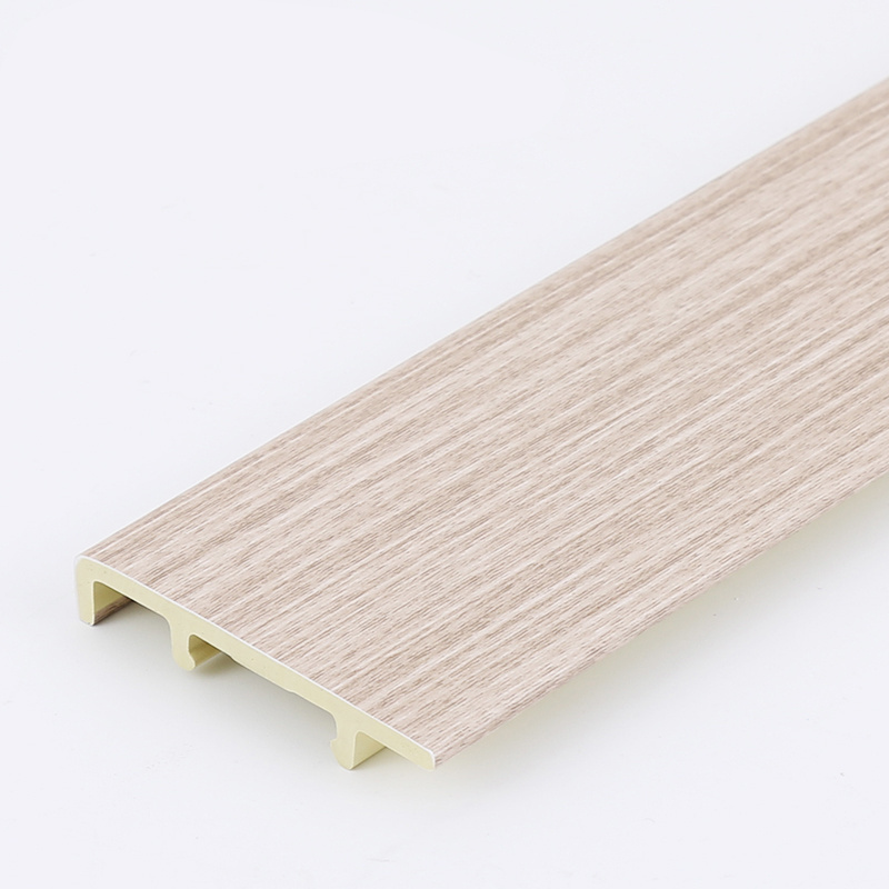 Simple Design Plastic Composite Board Ps Skirting Board Pvc Skirting Boards