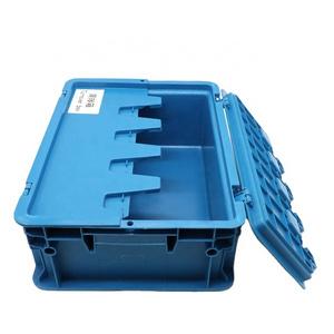 TX-TB007  picking plastic stackable parts storage box bin for industrial