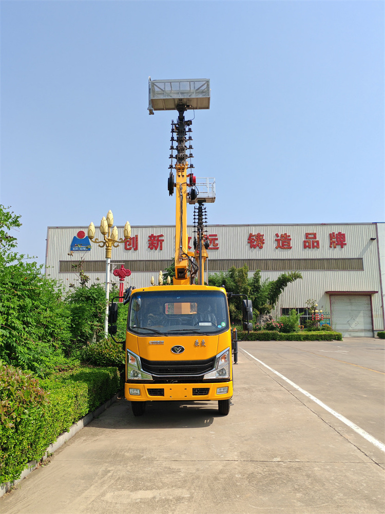 Good Quality Automobile-Type Hydraulic Aerial Cage Aerial Work Trucks Vehicle