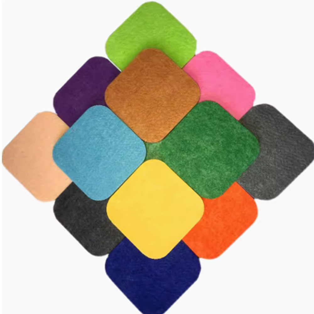 Wholesale Price Polyester Fiber Sound-Absorbing Panel Hexagon Pet Felt Sound proof Acoustic Wall Panel