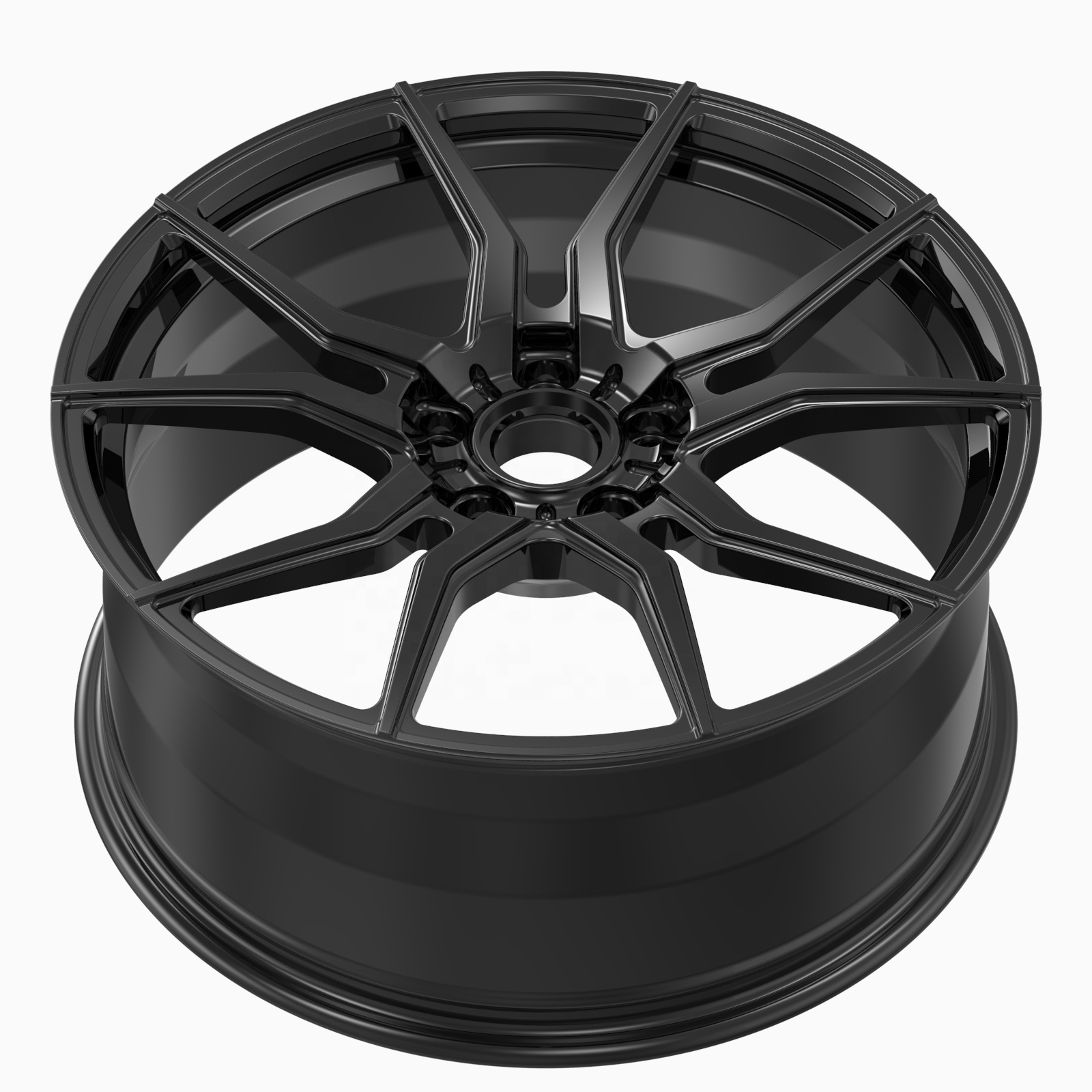 Piano Black 21x9.5 21x11 inch 71.6mm 5x130 22 inch wheels 18 19 20x9.5 forged wheels 5 double spokes