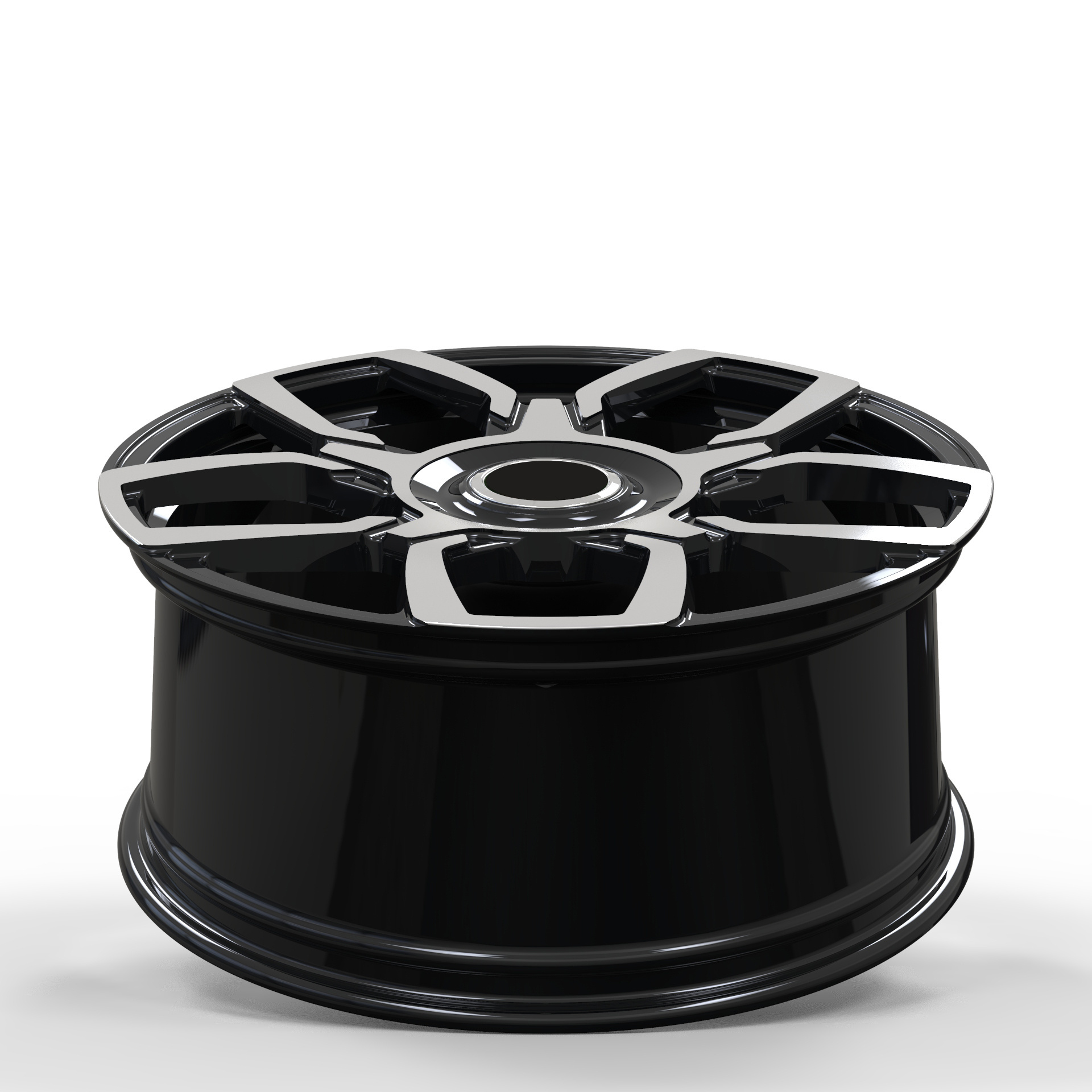 Forged Rims 5x120 wheels Wheels for Li7 Li9 5x108 5x120 Wheels 20 Inch Center Bore 62.5 63.4 With Floating Caps Cover PCD Hole