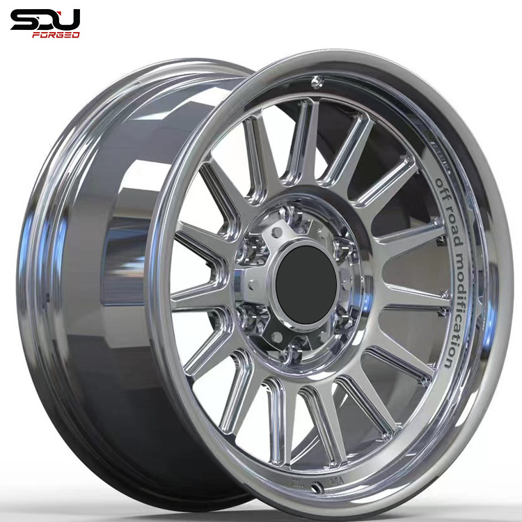 SDU latest products 16 to 24 inch 6x139.7 wheels truck wheels  forged wheels 17 inch for H2 H3 EV  series