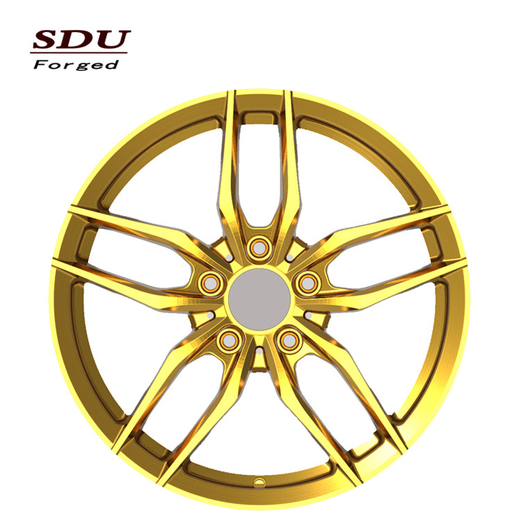 Bronze finished 19 inch steel wheel forged 19 