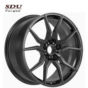 Piano Black 21x9.5 21x11 inch 71.6mm 5x130 22 inch wheels 18 19 20x9.5 forged wheels 5 double spokes