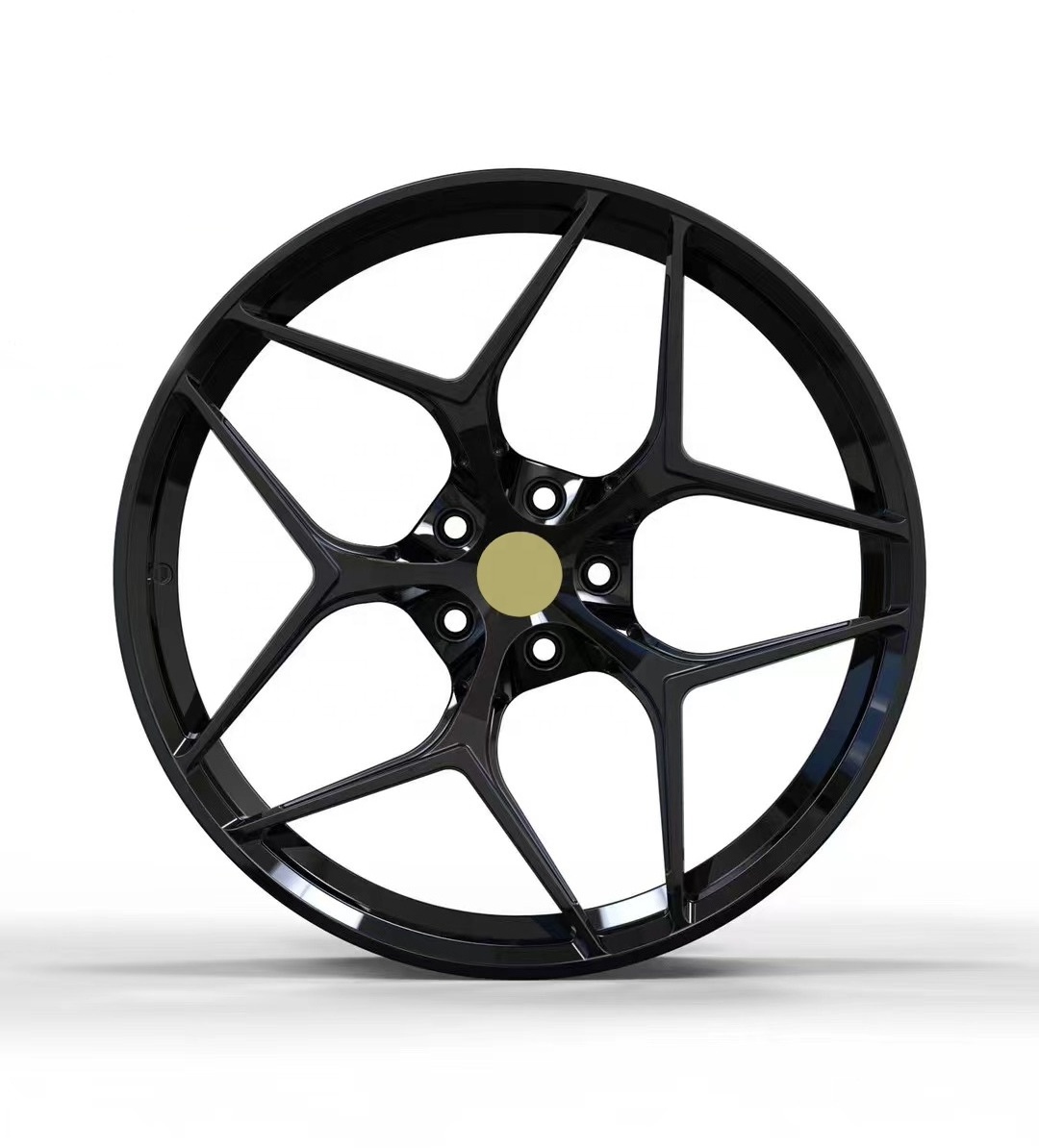 The latest sports car 5X114.3 bright black front and back 22x12 rims forged wheels 18 inch for f12 rims F8 F40 F1 series