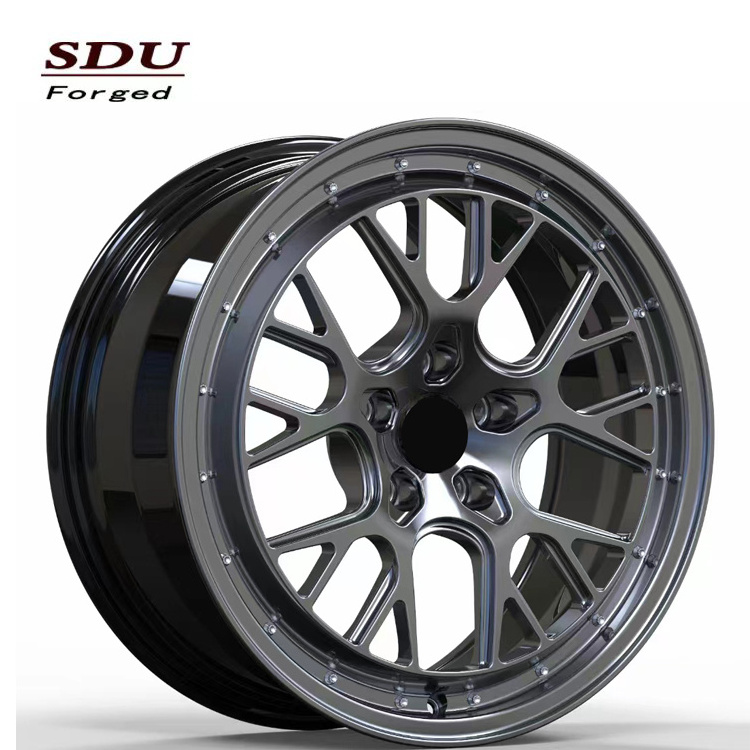 Like Two Piece 20 In Chrome Car Wheel Rims 5x114.3 Rims For Sale Forged Monoblock With Design Deep Dish Alloy Wheels Forged