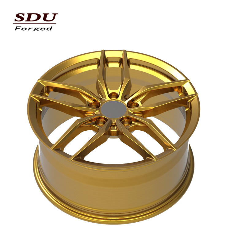 Bronze finished 19 inch steel wheel forged 19 