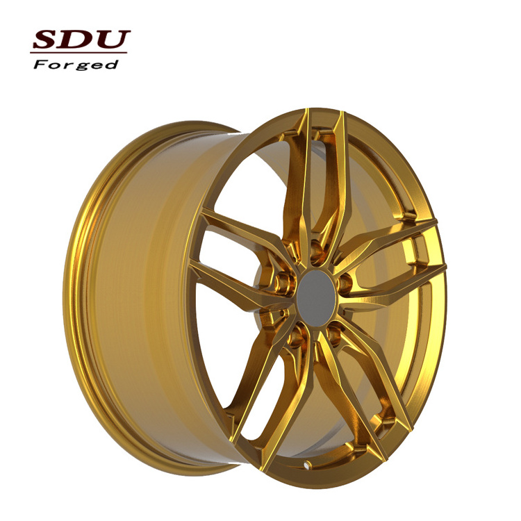 Bronze finished 19 inch steel wheel forged 19 