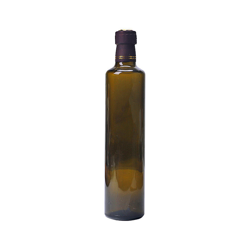 Factory outlet 100ml 250ml 500ml 750ml 1000ml Corking Oil Packing Cylindrical Olive oil glass bottles