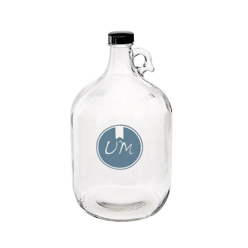 wholesale 1 gallon clear california wine bottle