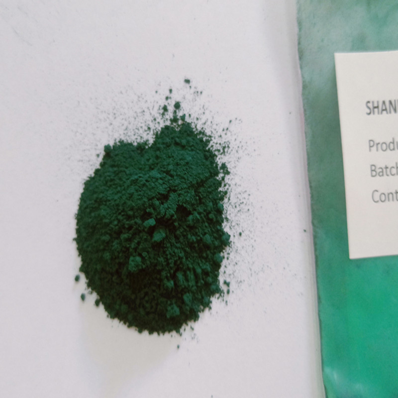 Phthalocyanine Green Pigment Green 7 for Printing ink/paint/plastic/Rubber