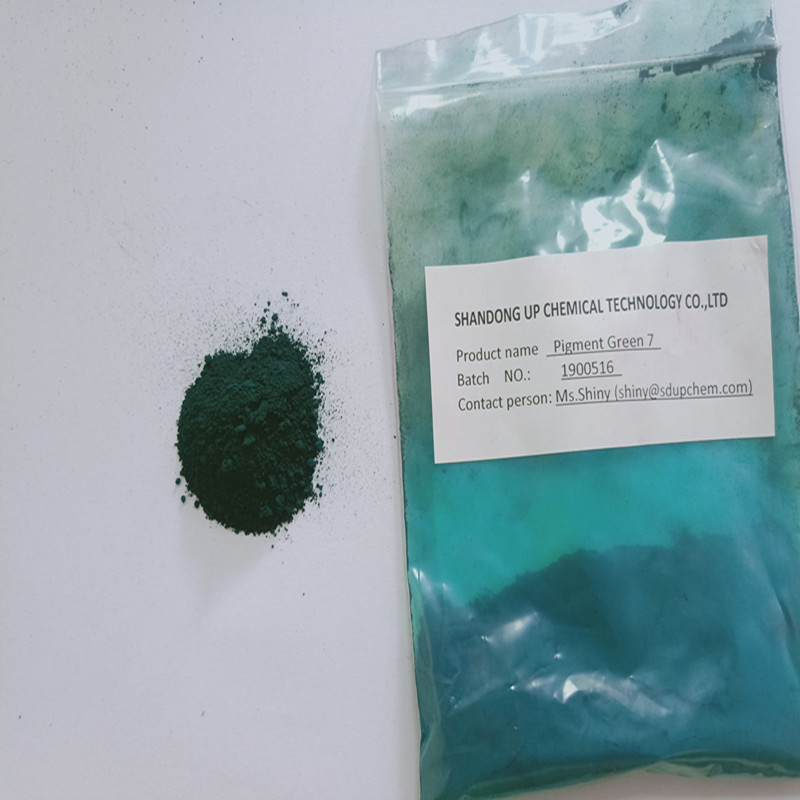 Phthalocyanine Green Pigment Green 7 for Printing ink/paint/plastic/Rubber